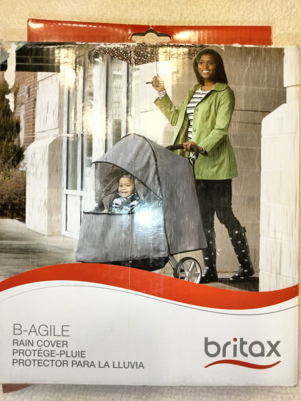 Britax Stroller Rain Cover With Carry Case